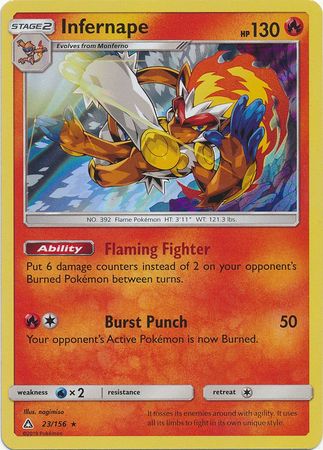 Infernape 23/156-Kantocards