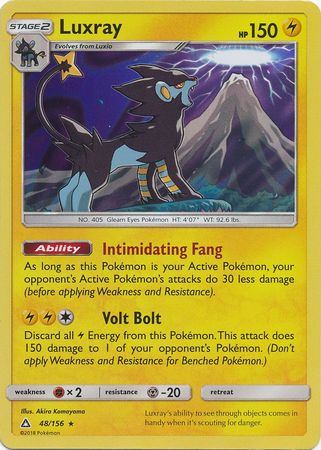 Luxray 48/156-Kantocards