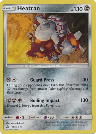 Heatran 88/156-Kantocards