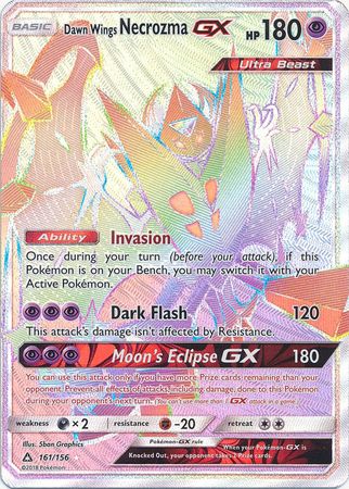 Dawn Wings Necrozma GX 161/156-Kantocards