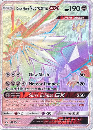 Dusk Mane Necrozma GX 163/156-Kantocards