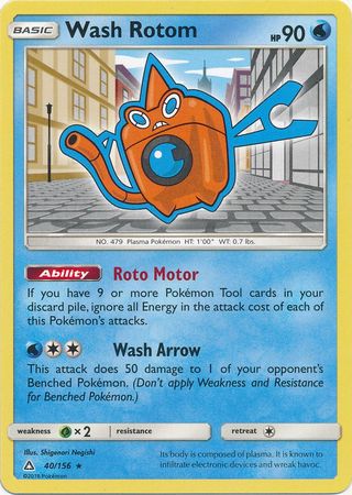 Wash Rotom 40/156-Kantocards