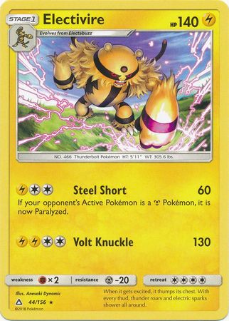 Electivire 44/156-Kantocards