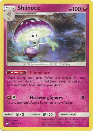 Shiinotic 93/156-Kantocards