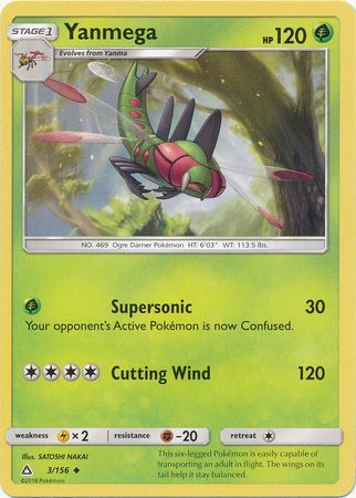 Yanmega 3/156-Kantocards