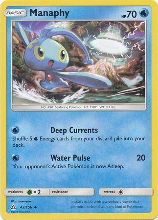 Manaphy 42/156-Kantocards