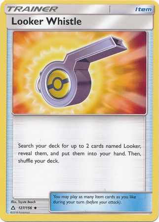 Looker Whistle 127/156-Kantocards