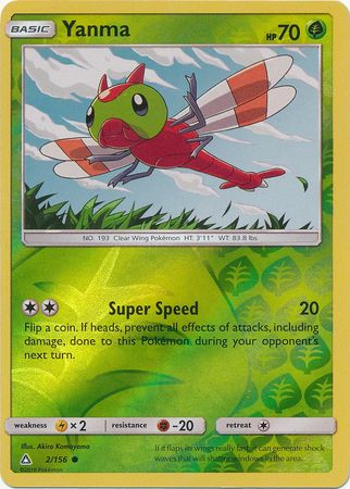 Yanma 2/156 - Reverse Holo-Kantocards