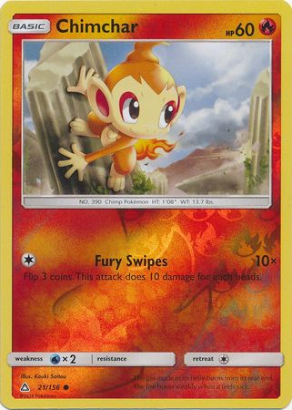 Chimchar 21/156 - Reverse Holo-Kantocards