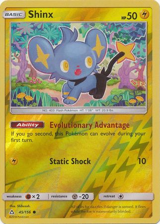 Shinx 45/156 - Reverse Holo-Kantocards