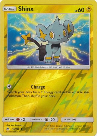 Shinx 46/156 - Reverse Holo-Kantocards