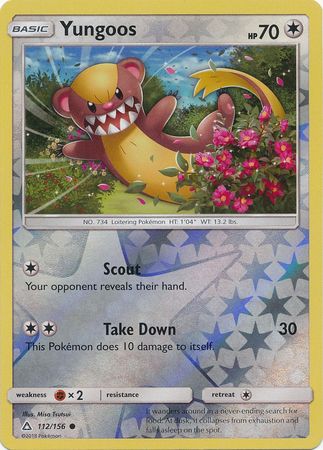 Yungoos 112/156 - Reverse Holo-Kantocards