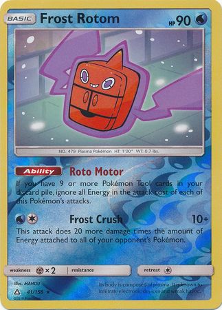 Frost Rotom 41/156 - Reverse Holo-Kantocards
