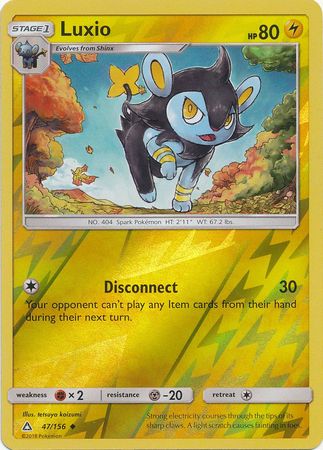 Luxio 47/156 - Reverse Holo-Kantocards