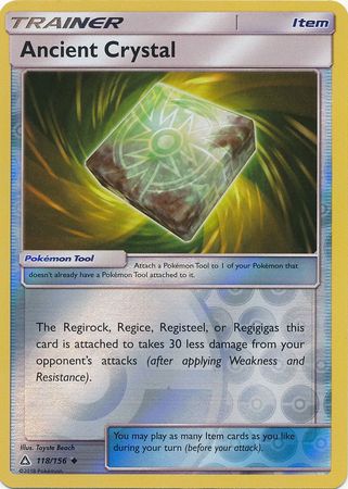Ancient Crystal 118/156 - Reverse Holo-Kantocards