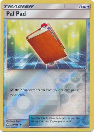 Pal Pad 132/156 - Reverse Holo-Kantocards
