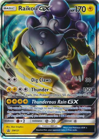 Raikou GX SM121-Kantocards
