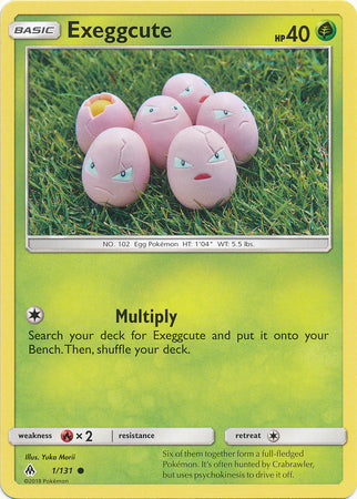 Exeggcute 1/131-Kantocards