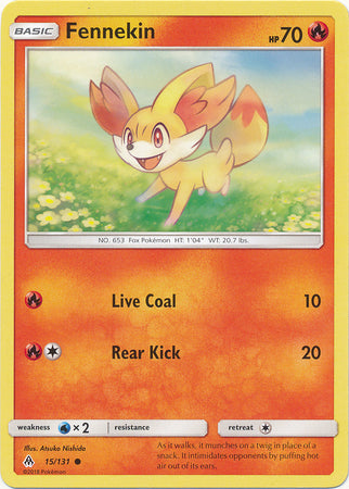 Fennekin 15/131-Kantocards