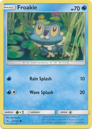 Froakie 22/131-Kantocards