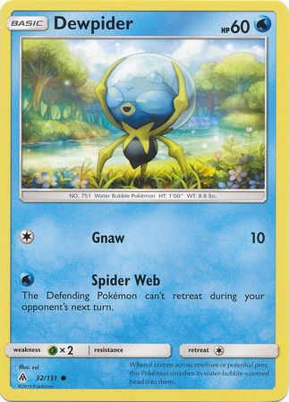 Dewpider 32/131-Kantocards