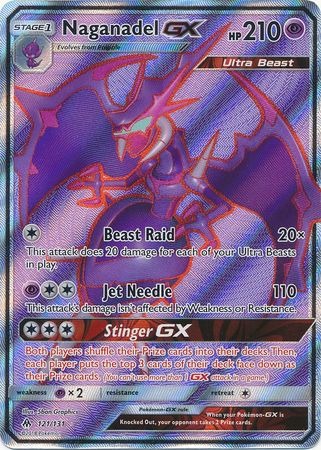 Naganadel GX 121/131-Kantocards