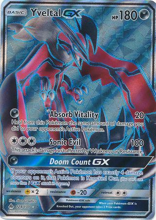 Yveltal GX 124/131-Kantocards