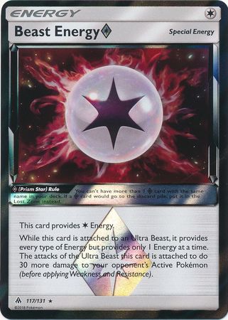 Beast Energy Prism Star 117/131-Kantocards