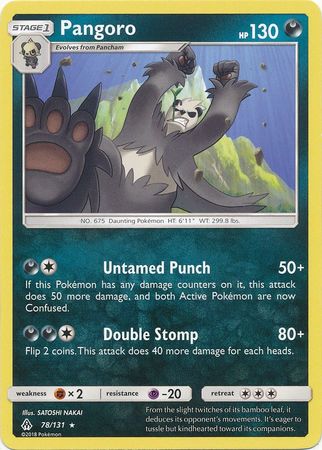 Pangoro 78/131-Kantocards