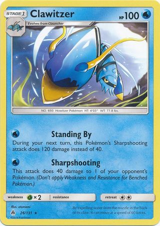 Clawitzer 26/131-Kantocards