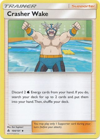 Crasher Wake 104/131-Kantocards