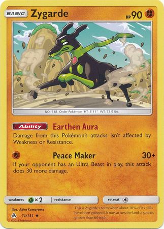 Zygarde 71/131-Kantocards