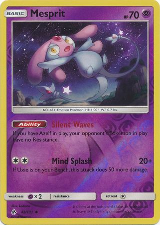 Mesprit 42/131 - Reverse Holo-Kantocards