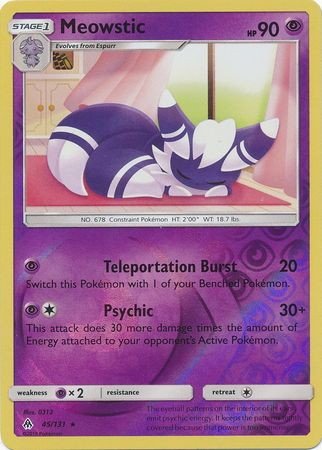 Meowstic 45/131 - Reverse Holo-Kantocards