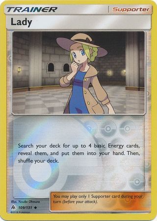 Lady 109/131 - Reverse Holo-Kantocards