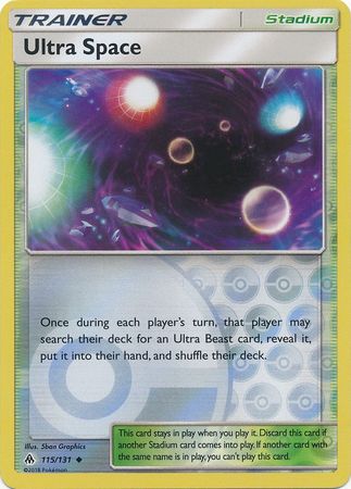 Ultra Space 115/131 - Reverse Holo-Kantocards