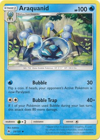 Araquanid 33/131-Kantocards