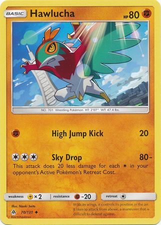Hawlucha 70/131-Kantocards