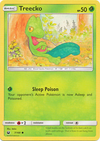 Treecko 7/168-Kantocards