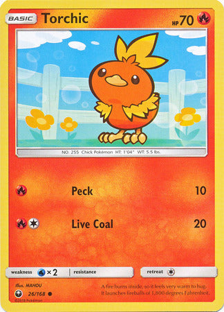 Torchic 26/168-Kantocards