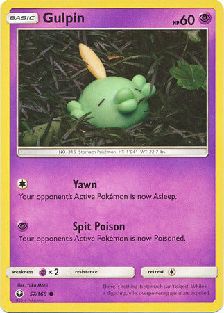 Gulpin 57/168-Kantocards