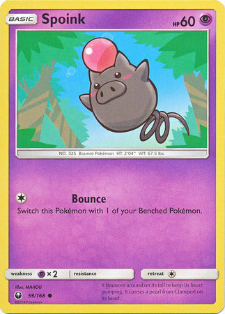 Spoink 59/168-Kantocards