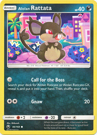 Alolan Rattata 84/168-Kantocards