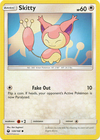 Skitty 120/168-Kantocards