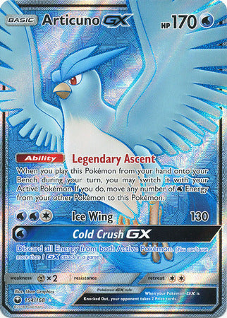 Articuno GX 154/168-Kantocards