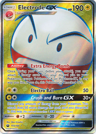 Electrode GX 155/168-Kantocards