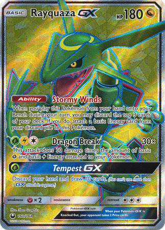Rayquaza GX 160/168-Kantocards