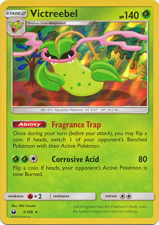 Victreebel 3/168-Kantocards
