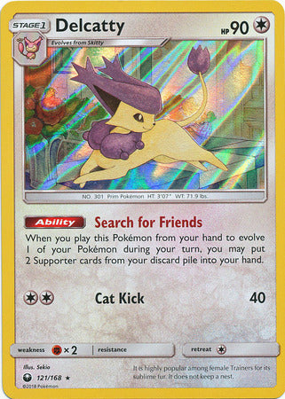 Delcatty 121/168-Kantocards