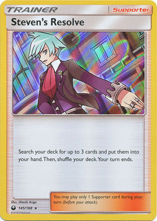 Steven's Resolve 145/168-Kantocards